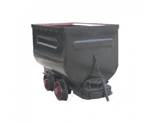 曲軌側卸式礦車